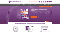 Desktop Screenshot of chambermaster.com